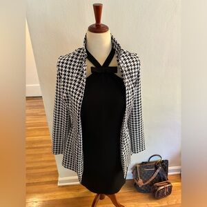 Black and white jacket